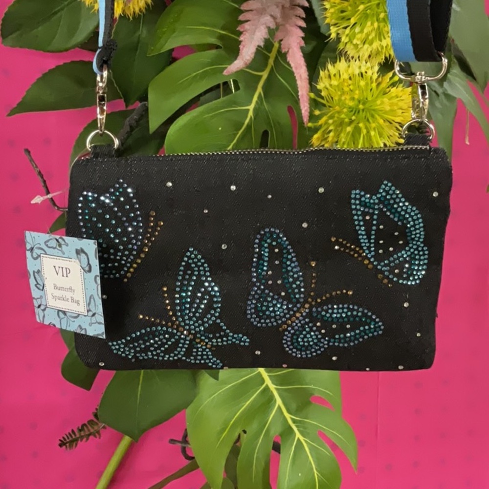 NWT Brighton VIP Butterfly Sparkle Bag